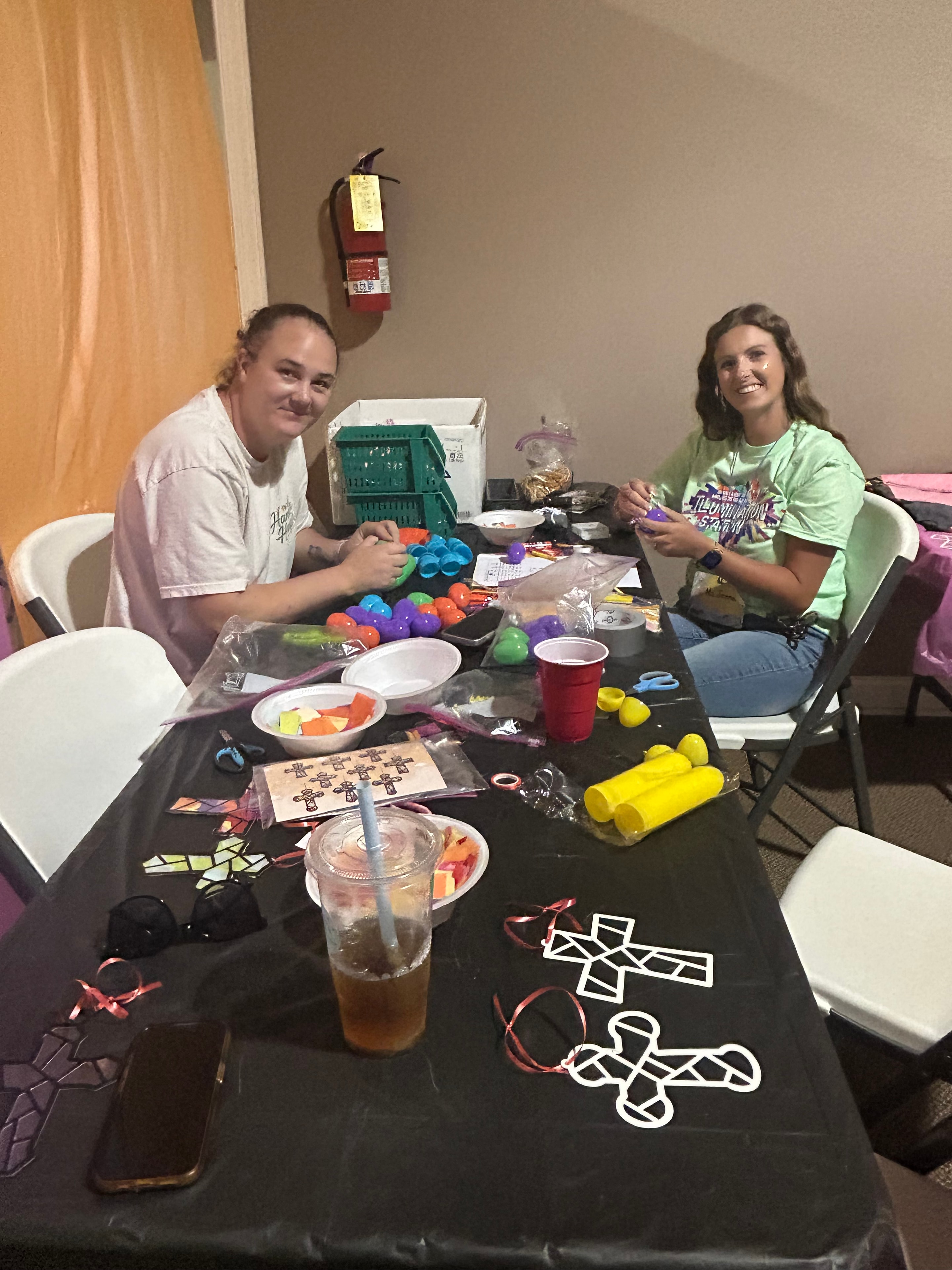 VBS 2026 children and staff in a joyful moment together